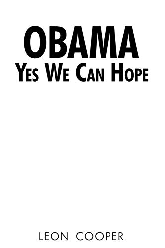 Stock image for Obama Yes We Can Hope for sale by Lucky's Textbooks