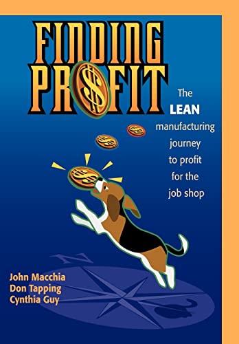 Stock image for Finding Profit The Lean Manufacturing Journey to Profit for the Job Shop for sale by PBShop.store US