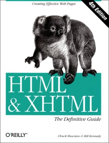 9780596000264: HTML & XHTML : The Definitive Guide