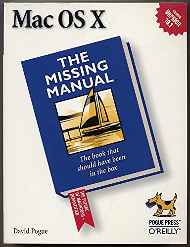 Imagen de archivo de Mac OS X: The Missing Manual a la venta por SecondSale