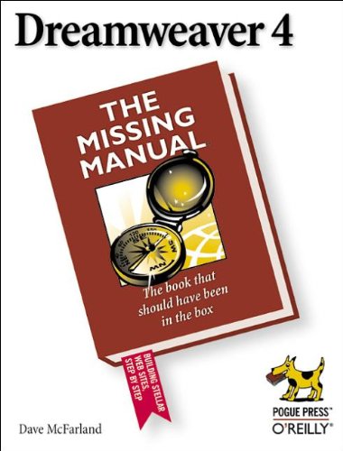 Stock image for Dreamweaver 4: The Missing Manual for sale by More Than Words