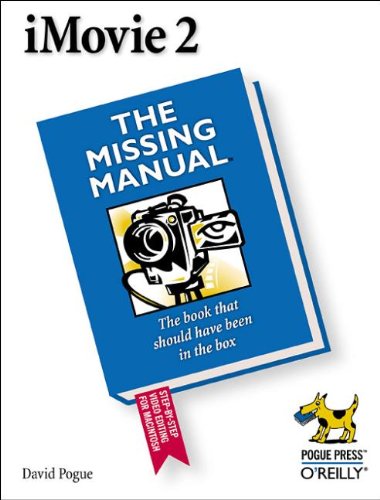 Stock image for iMovie 2: The Missing Manual for sale by Discover Books