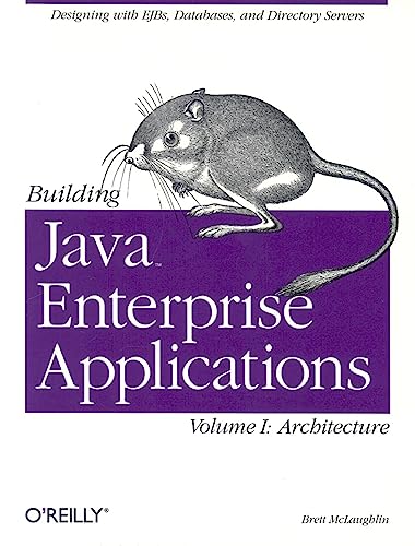 Imagen de archivo de Building Java Enterprise Applications Vol. 1 a la venta por Better World Books Ltd