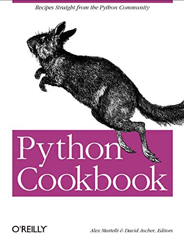 Python Cookbook (9780596001674) by Martelli, Alex; Ascher, David