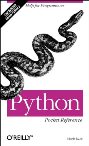 Stock image for Python Pocket Reference, 2nd Edition for sale by Hippo Books