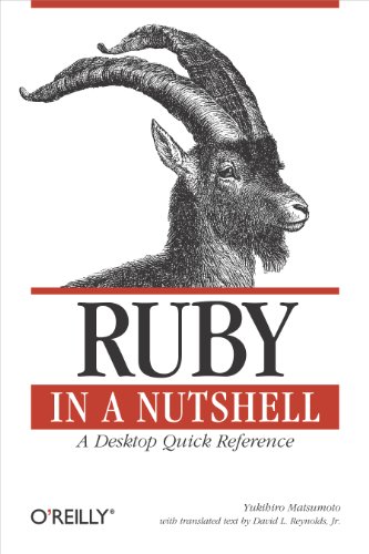 Beispielbild fr Ruby in a Nutshell : A Desktop Quick Reference zum Verkauf von Better World Books