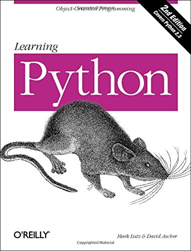 Learning Python (9780596002817) by Lutz, Mark; Ascher, David