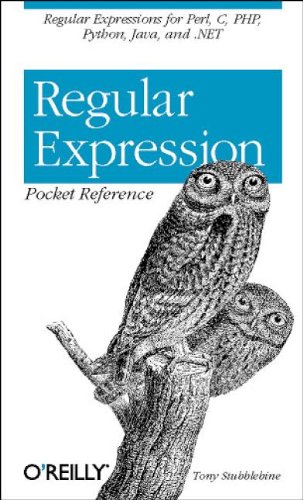 Regular Expression Pocket Reference - Stubblebine, Tony