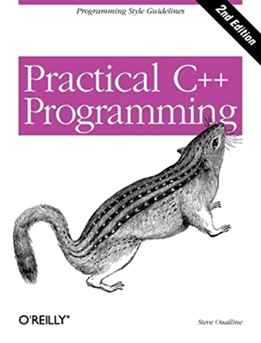 Beispielbild fr Practical C++ Programming : Programming Style Guidelines zum Verkauf von Better World Books