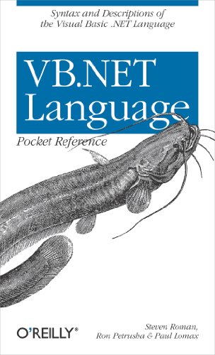 Beispielbild fr VB. NET Language Pocket Reference : Syntax and Descriptions of the Visual Basic . NET Language zum Verkauf von Better World Books