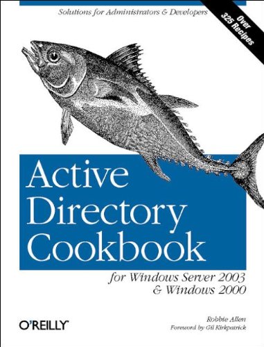 Stock image for Active Directory Cookbook for Windows Server 2003 and Windows 2000 for sale by SecondSale