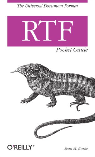 Stock image for RTF Pocket Guide for sale by SecondSale