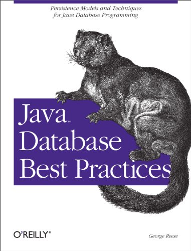 Beispielbild fr Java Database Best Practices zum Verkauf von Wonder Book