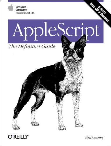 Stock image for AppleScript for sale by Better World Books: West