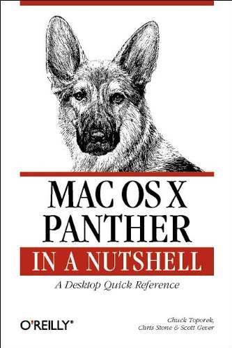 Beispielbild fr Mac OS X Panther in a Nutshell zum Verkauf von HPB-Ruby