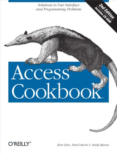 Access Cookbook (9780596006785) by Getz, Ken; Litwin, Paul; Baron, Andy