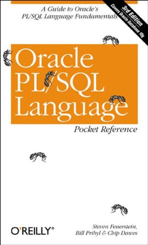 9780596006808: Oracle PL/SQL Language Pocket Reference