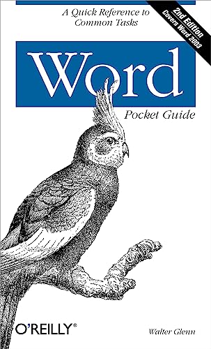 Beispielbild fr Word Pocket Guide : A Quick Reference to Common Tasks zum Verkauf von Better World Books