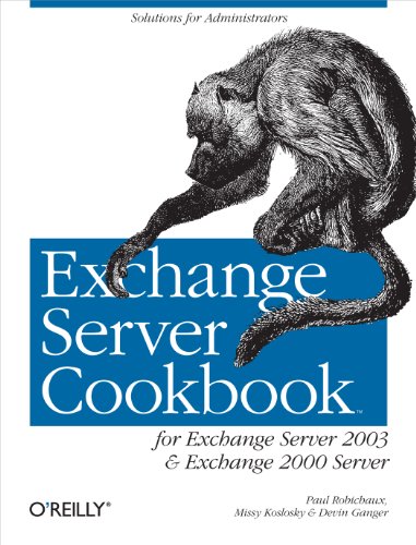 9780596007171: Exchange Server Cookbook