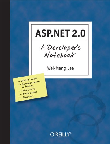 Imagen de archivo de ASP.NET 2.0: A Developer's Notebook a la venta por Wonder Book