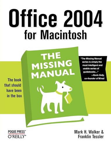 9780596008208: Office 2004 for Macintosh: The Missing Manual