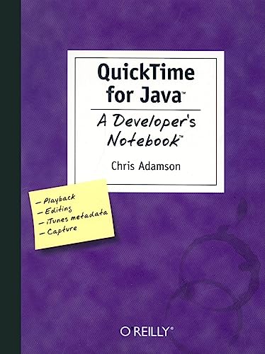 Imagen de archivo de Quicktime for Java a la venta por Books Puddle