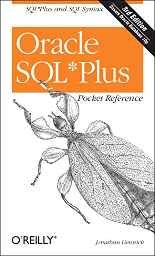 Imagen de archivo de Oracle SQL*Plus Pocket Reference: A Guide to SQL*Plus Syntax (Pocket Reference (O'Reilly)) a la venta por Wonder Book