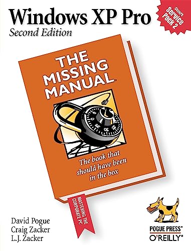 Windows XP Pro: The Missing Manual: The Missing Manual (9780596008987) by Pogue, David