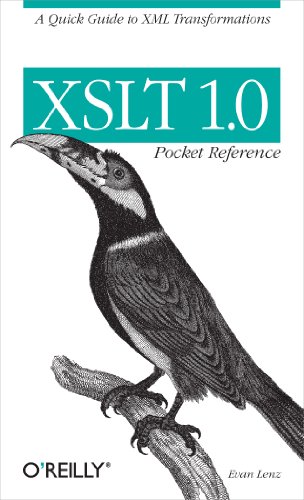 Beispielbild fr XSLT 1.0 Pocket Reference (Pocket Reference (O'Reilly)) zum Verkauf von Wonder Book
