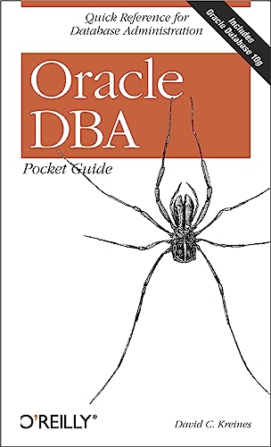 9780596100490: Oracle DBA Pocket Guide: Quick Reference for Database Administration
