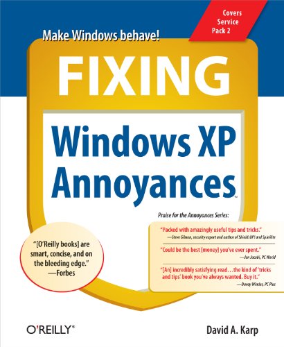 Beispielbild fr Fixing Windows XP Annoyances zum Verkauf von Hastings of Coral Springs