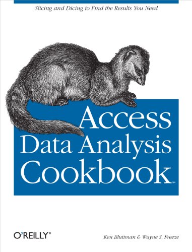 Beispielbild fr Access Data Analysis Cookbook : Slicing and Dicing to Find the Results You Need zum Verkauf von Better World Books