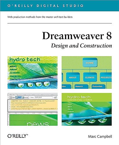 9780596101633: Dreamweaver 8 Design and Construction