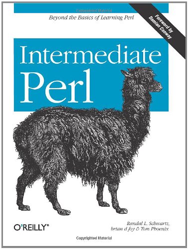 Beispielbild fr Intermediate Perl zum Verkauf von Better World Books