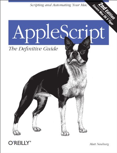 Beispielbild fr AppleScript: The Definitive Guide, 2nd Edition zum Verkauf von New Legacy Books