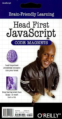 9780596154097: Head First JavaScript Code Magnets