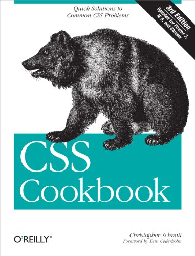 CSS Cookbook, 3rd Edition (Animal Guide) (9780596155933) by Christopher Schmitt