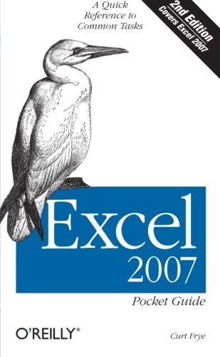 Imagen de archivo de Excel 2007 Pocket Guide : A Quick Reference to Common Tasks a la venta por Better World Books