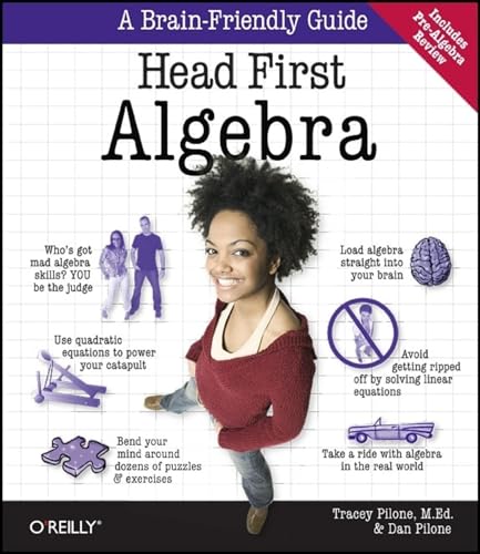 9780596514860: Head First Algebra: A Learner's Guide to Algebra I