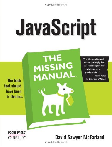 Beispielbild fr Javascript: The Missing Manual zum Verkauf von Anybook.com