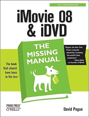 Stock image for IMovie '08 and IDVD: the Missing Manual : The Missing Manual for sale by Better World Books: West