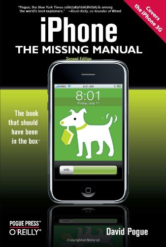 Beispielbild fr iPhone: The Missing Manual: Covers the iPhone 3G zum Verkauf von Wonder Book