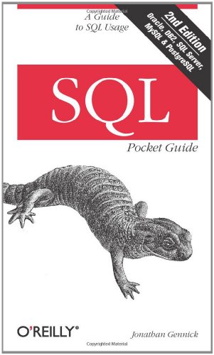 9780596526887: SQL Pocket Guide (Pocket Reference (O'Reilly))