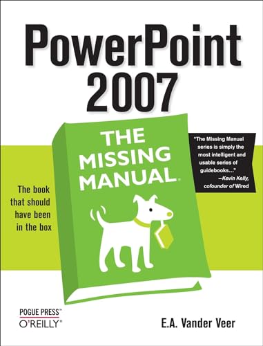 Beispielbild fr PowerPoint 2007: The Missing Manual (Missing Manuals) zum Verkauf von medimops