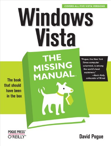Stock image for Windows Vista: The Missing Manual for sale by Discover Books