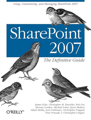 Beispielbild fr SharePoint 2007: The Definitive Guide zum Verkauf von AwesomeBooks