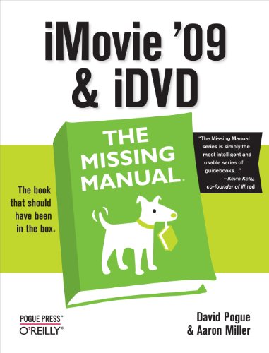 Beispielbild fr iMovie '09 & iDVD: The Missing Manual zum Verkauf von BookHolders