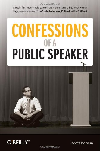 Beispielbild fr Confessions of a Public Speaker zum Verkauf von Wonder Book