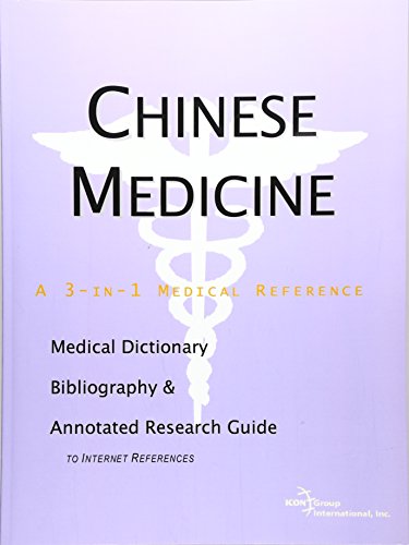9780597838637: Chinese Medicine - A Medical Dictionary, Bibliography, and Annotated Research Guide to Internet References