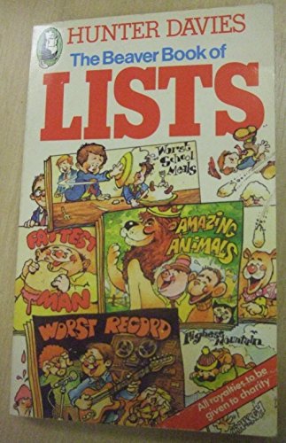 Beispielbild fr Beaver Book of Lists (Beaver Books) zum Verkauf von WorldofBooks